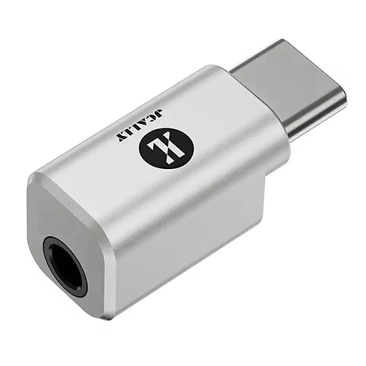JA56 Type-C to 3.5mm HIFI Adaptar Amp 384kHz/32bit Digital Audio Code Adapter for Phone Call, Live,Gaming