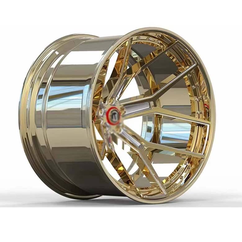 Deep Concave Negative Offset 20 22 Inch 2 Pcs Forged Wheels Rims for Trucks
