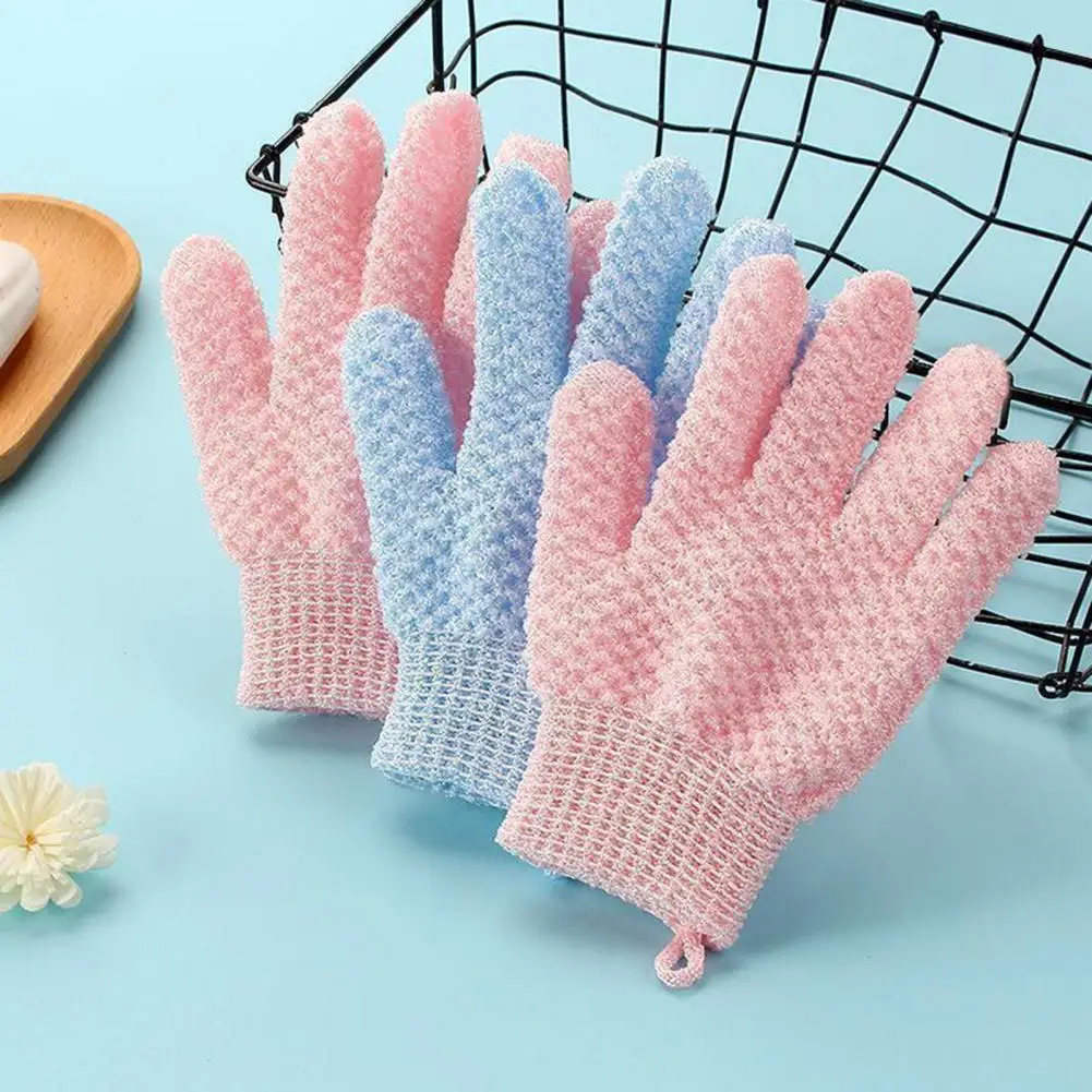 

Double-Sided Exfoliating Gloves – Bath Scrub Gloves for Gentle Skin Care, Deep Cleansing Body Scrubber, Reusable & Durable