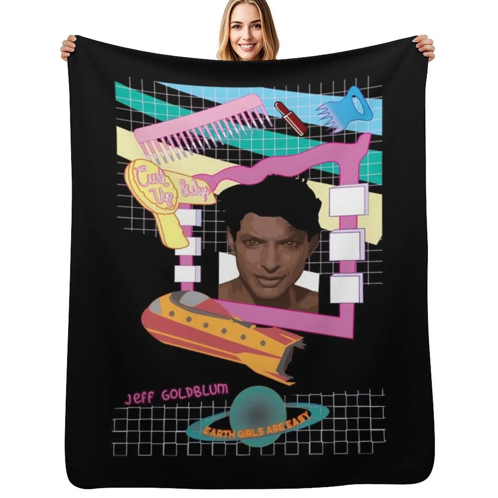 Earth \t Are Easy \t Throw Blanket Stain Resistant Cozy Warm Blanket