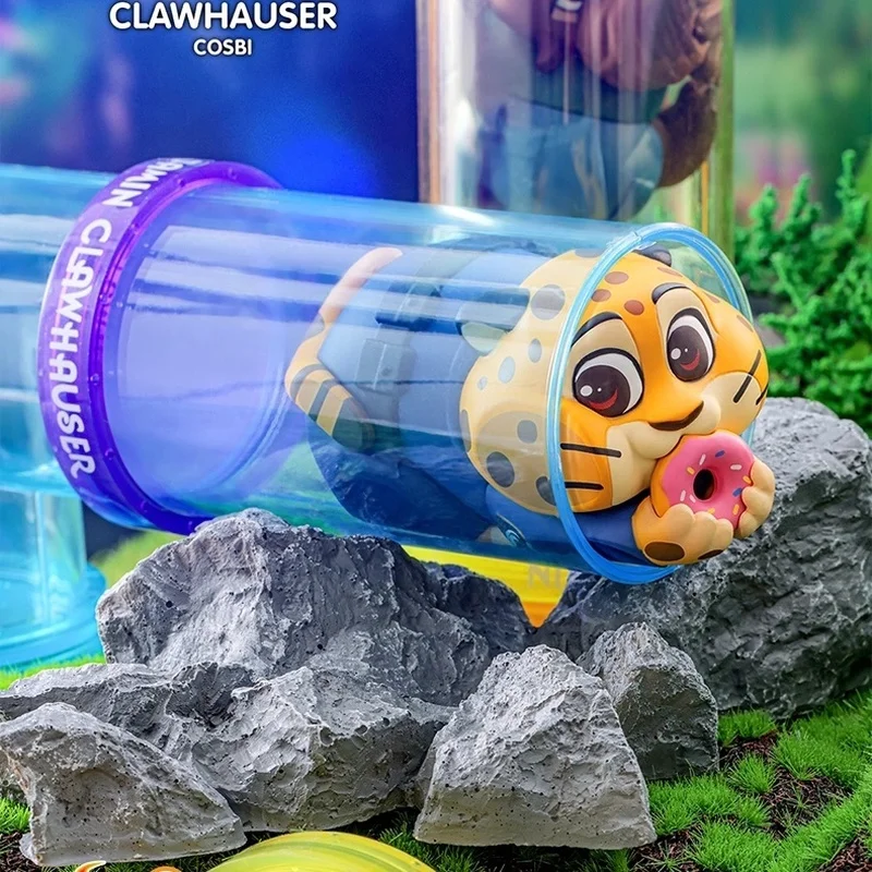 Zootopia 2cosbi слепая коробка мини-кукла Ник Джуди аниме милая мультяшная кукла игрушка изысканное украшение для стола сюрприз Mysterybox подарок