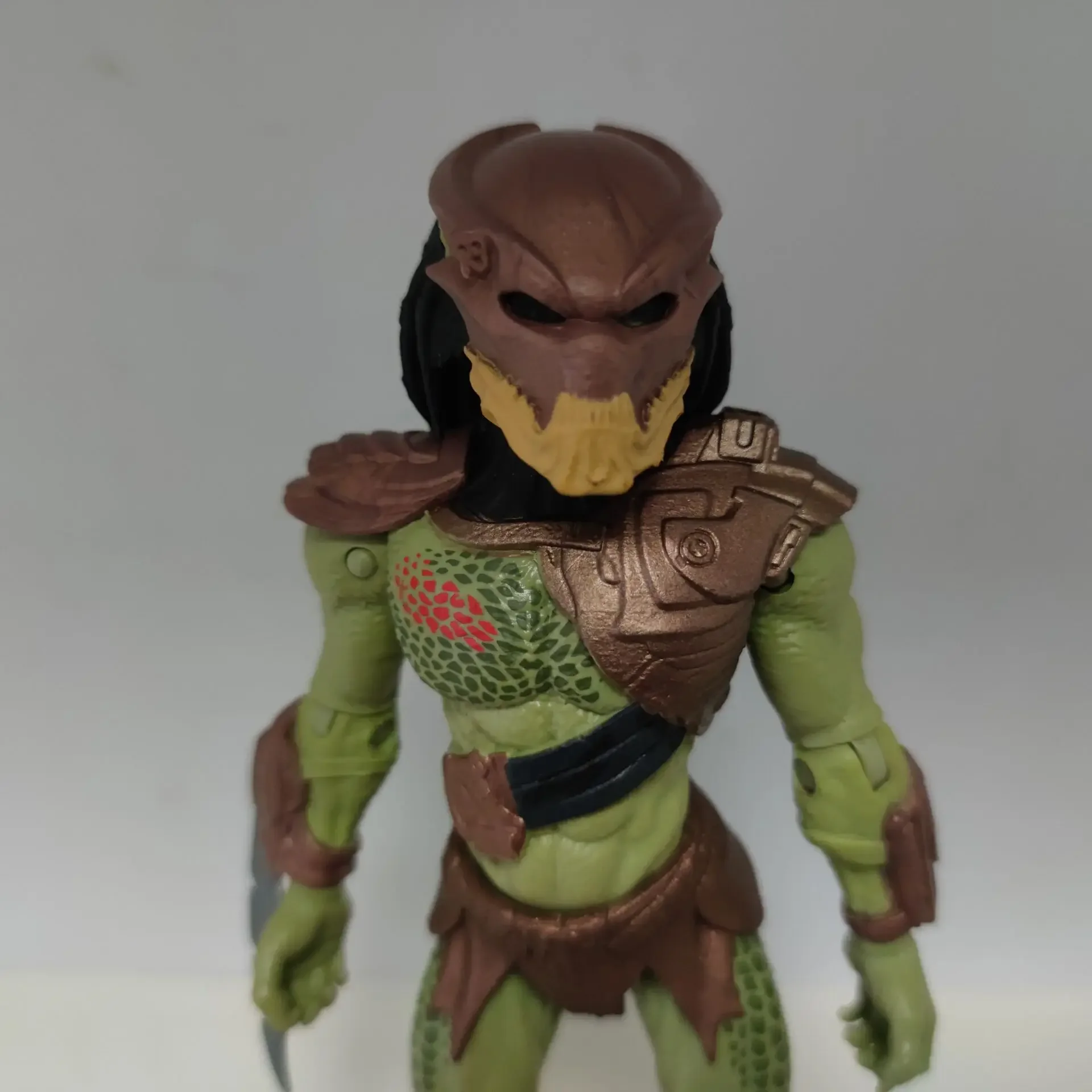 Filme clássico Predator 7 "Figura de ação solta Boneca de brinquedo