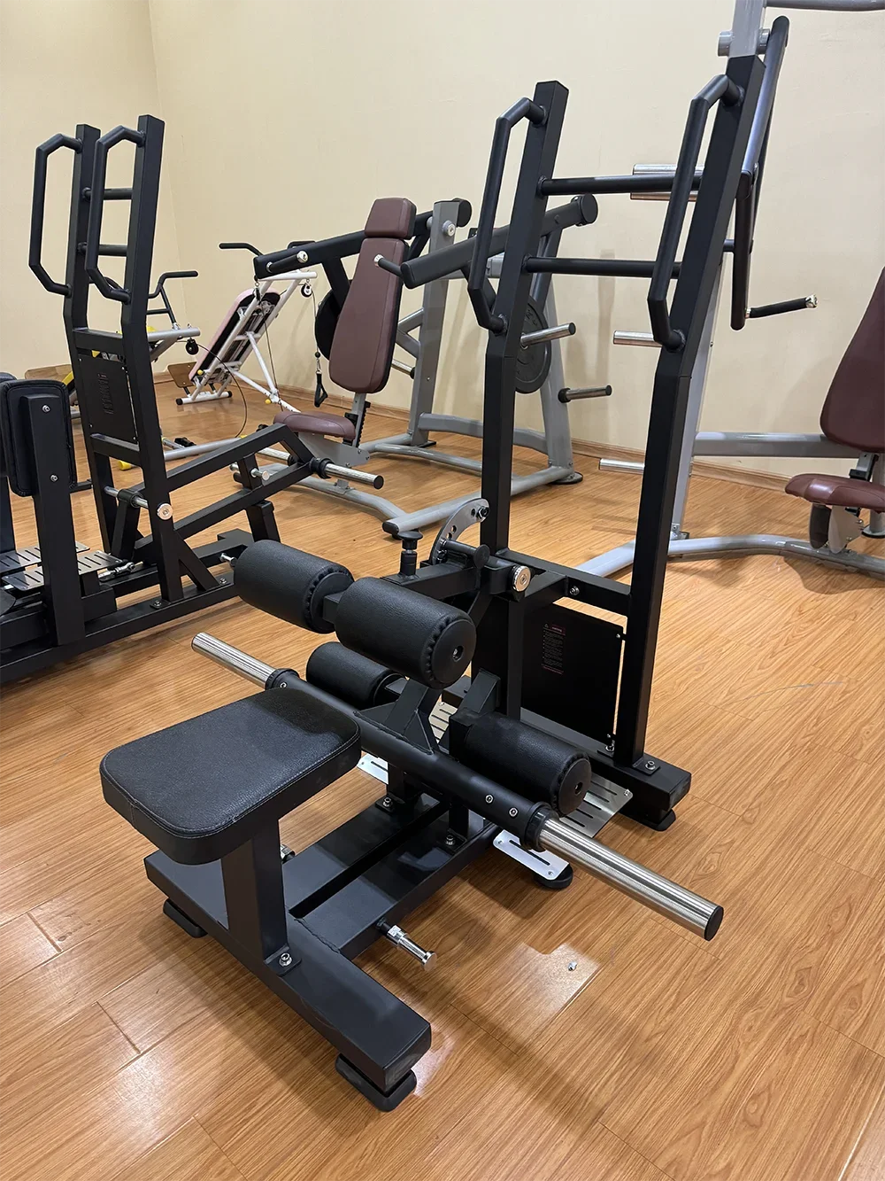 Plate Loaded Standing Abductor Hip Thrust Machine Glute Builder