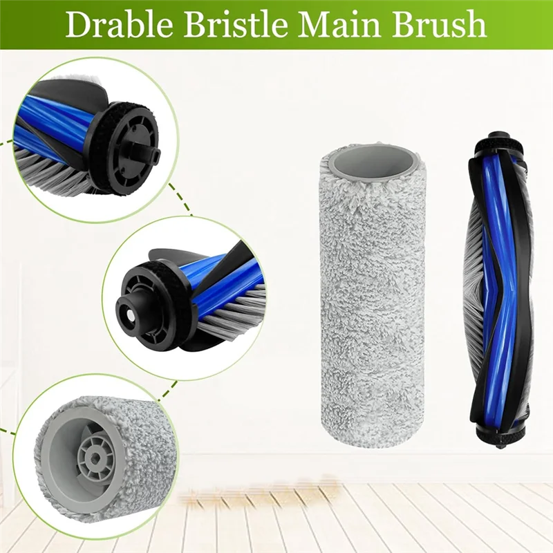 【Berserk】piezas de repuesto para Ecovacs Deebot X8 Pro Omni para Yeedi S14 Plus accesorios de Robot aspirador filtro de cepillo bolsas de fregona