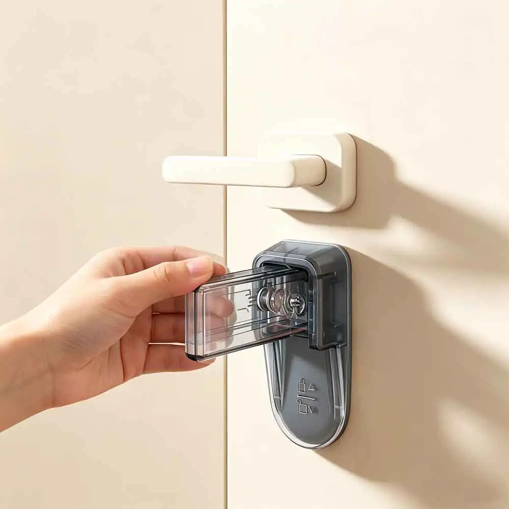 vvocci Handle Locks Multi-Function Kids Baby Proofing Door Safety Protection Device Easy To Install Security Protection DoorLock