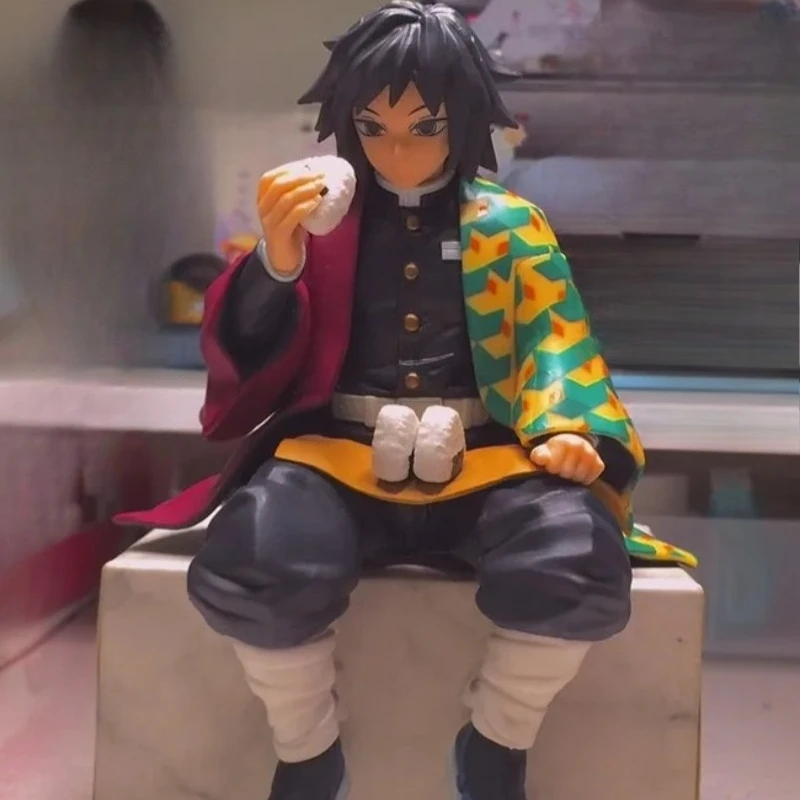 

Bandai Banpresto SEGA Demon Slayer Tomioka Giyuu Meal Group Pressed Instant Noodles Peripheral Ornaments Anime Figure Model Toy