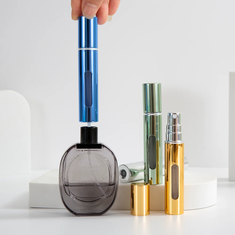 

10ml Portable Perfume Refillable Bottles Spray Bottle Refill Jar Scent Pump Empty Cosmetic Containers Atomizer for Travel Tools
