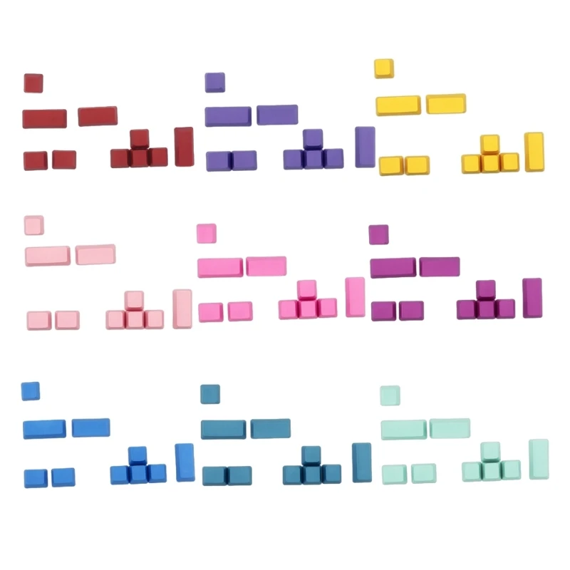 공간 방향이 있는 기계식 키보드용 PBT 키캡 세트 10개 키캡