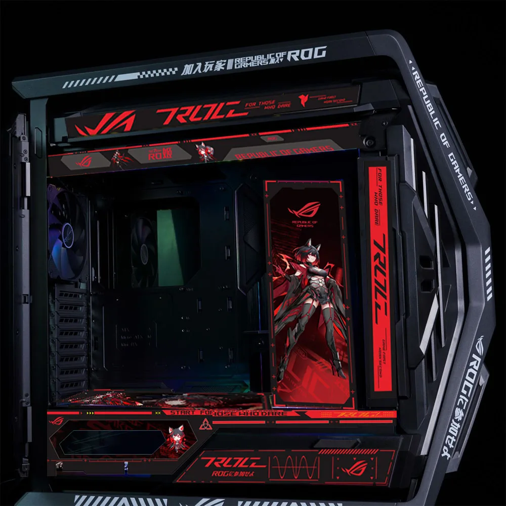 5V AURA SYNC ARGB Lighting Panel Kit For ROG HYPERION GR701 Chassis PSU Radiater Cooler Decorative Ro Plate