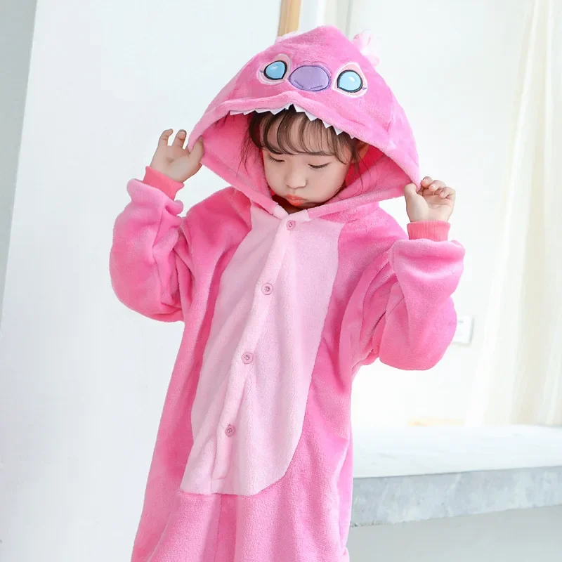 Boy Girl Cute Cartoon Animal Stitch Costume Cosplay abbigliamento per bambini costumi per bambini