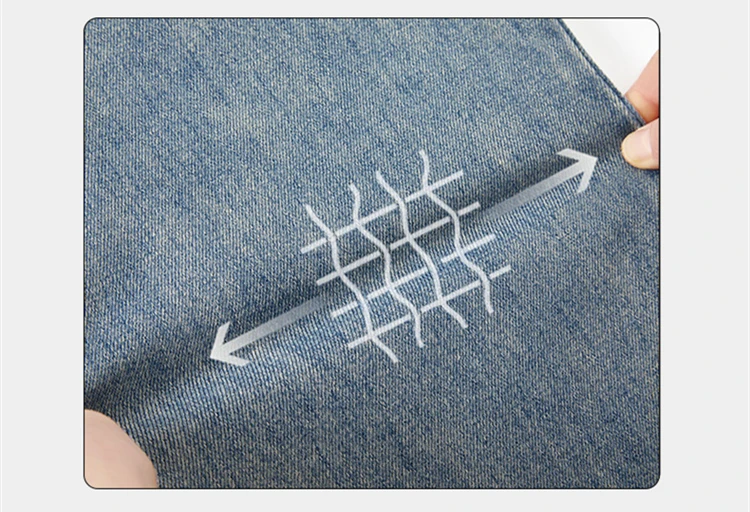 Frühlings- und Herbst-Jeans für Kinder und Jugendliche, Stylische Lose Gerade Hosen für Jungen im Europäisch-Amerikanischen Stil, Hochgeschnittene Baumwoll-Denim-Hosen – Detail 13