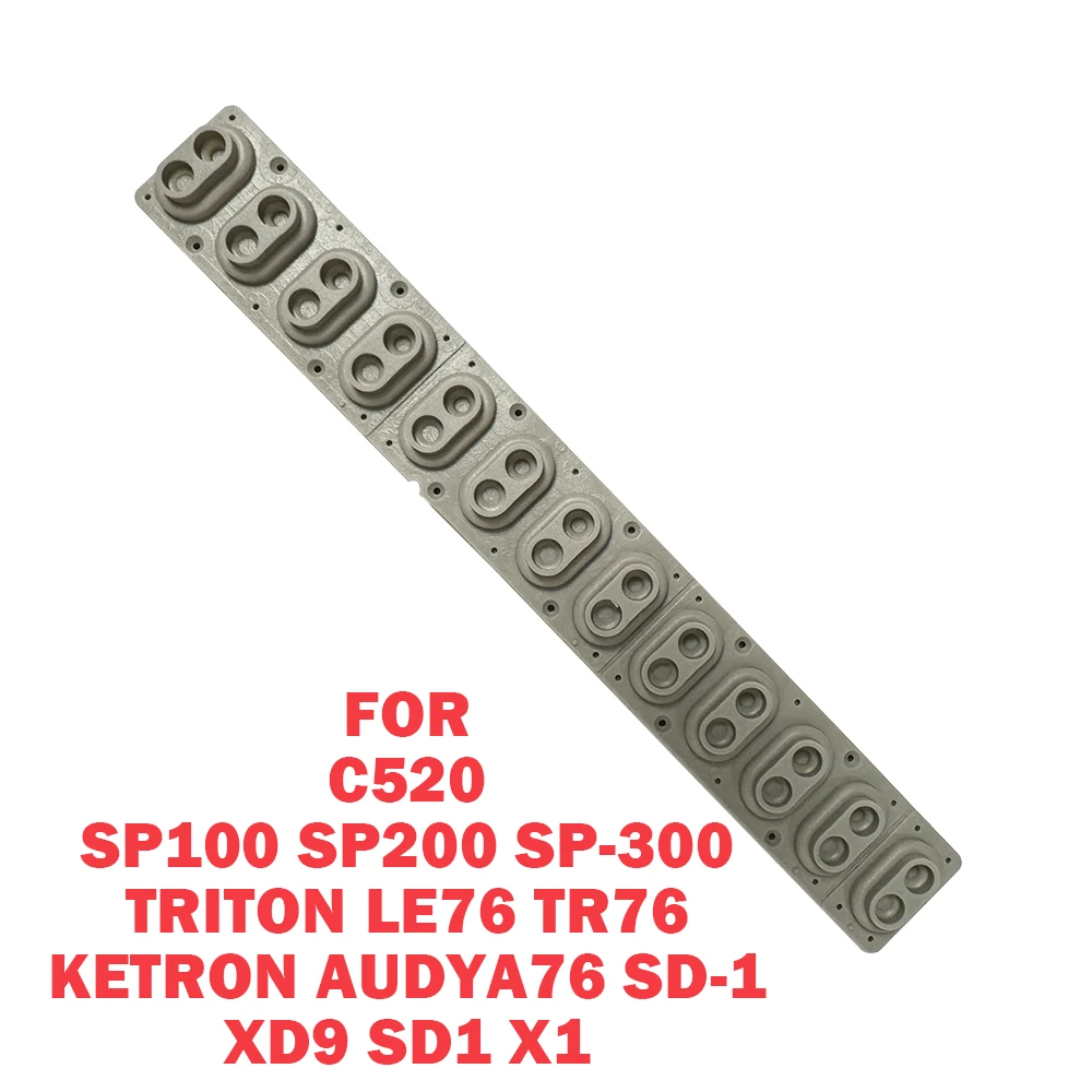 Conductive Rubber Key Contact Conductive Strip For Korg SP100 SP200 SP-300 C520 TRITON LE76 TR76 KETRON AUDYA76 SD-1 XD9 SD1 X1