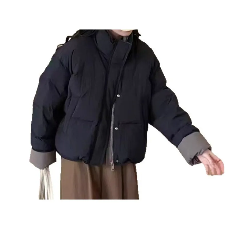 

Casual cotton clothes Winter loose thickened warm women's top