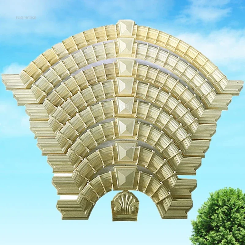 

Форма для виллы, полукруглая арка, римская колонна, оконная крышка, формы для цементной внешней стены, украшения для сада N