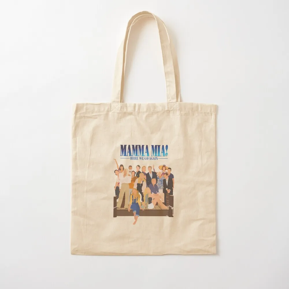 

Mamma Mia: Here We Go Again Tote Bag Reusable bags shopping cart bags Shopper bag ecological bags Canvas Tote Bag