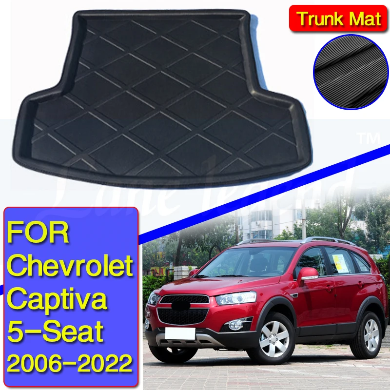 For Chevrolet / Holden Captiva 2006 - 2022 Cargo Floor Mat Rear Trunk Tray Boot Liner Carpet 2008 2009 2010 2011 2012 13 14 15