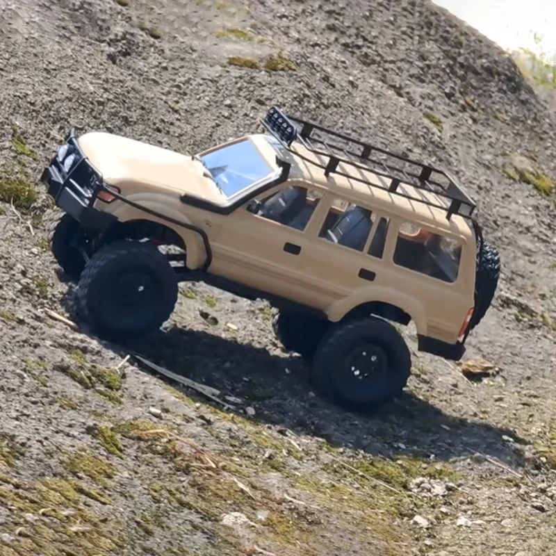 WPL RC CAR WPL-C54 CAR LC80 Crawler Simular escala completa 260 Motor Off Road Escalada Monsterk WPL 4WD Presente para crianças