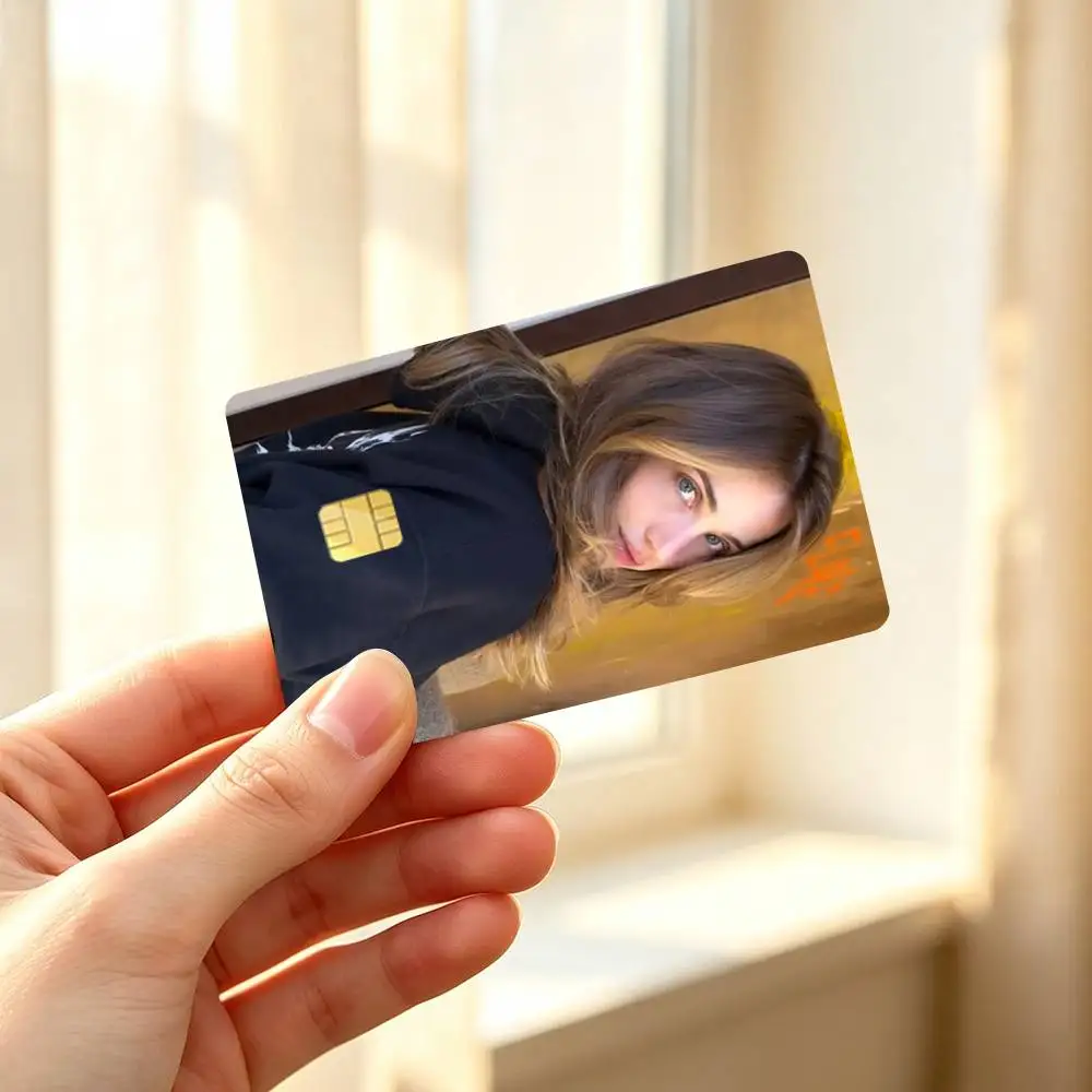 Actor E Emily R Rudd High Definition Matte PVC Film Tape | For Credit Card, Debit Card Stickers & Gift Decoration