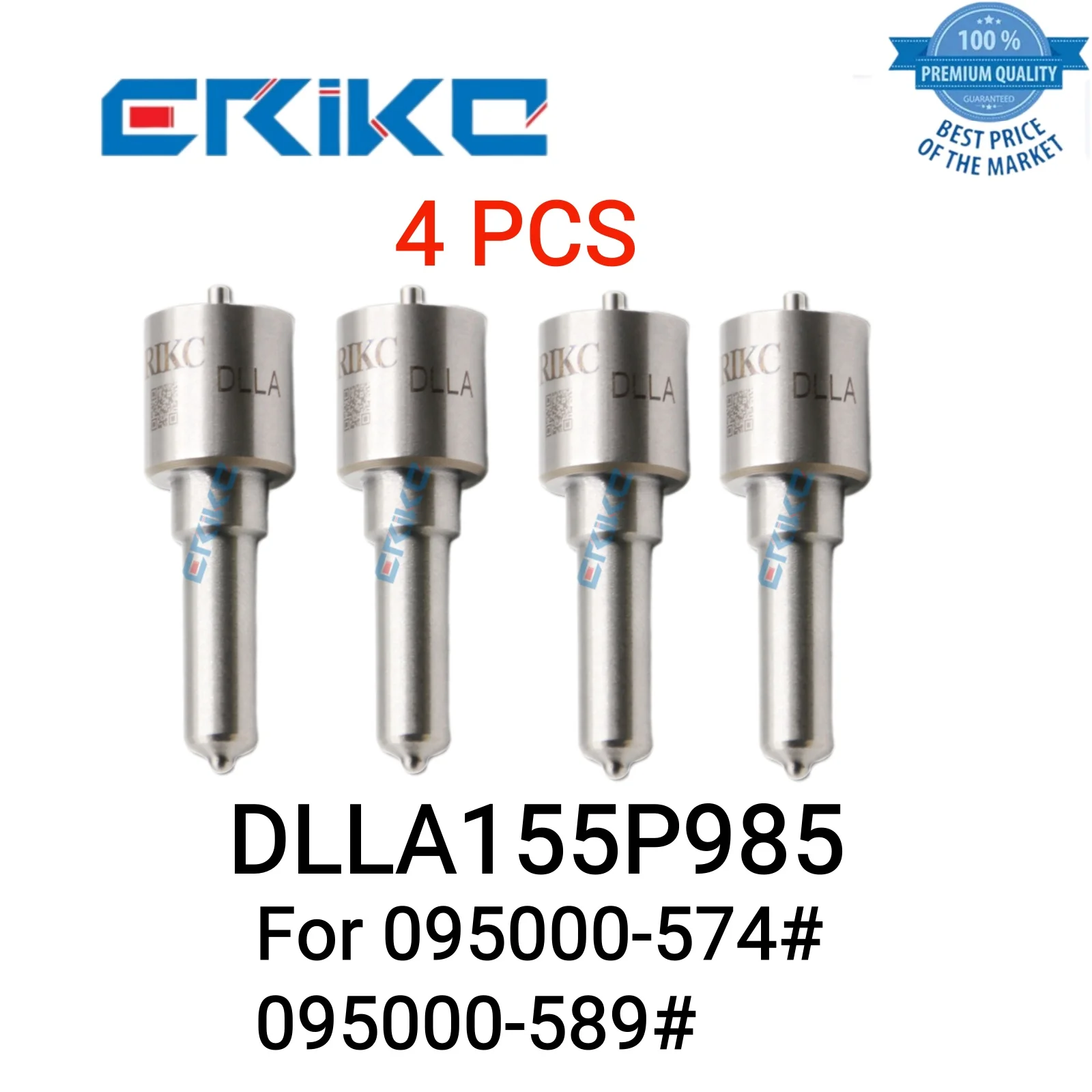 

4 PCS DLLA155P985 Diesel Injector Nozzle DLLA 155 P 985 Fuel Diesel Injection Nozzl DLLA 155P985 for 095000-574# 095000-589#