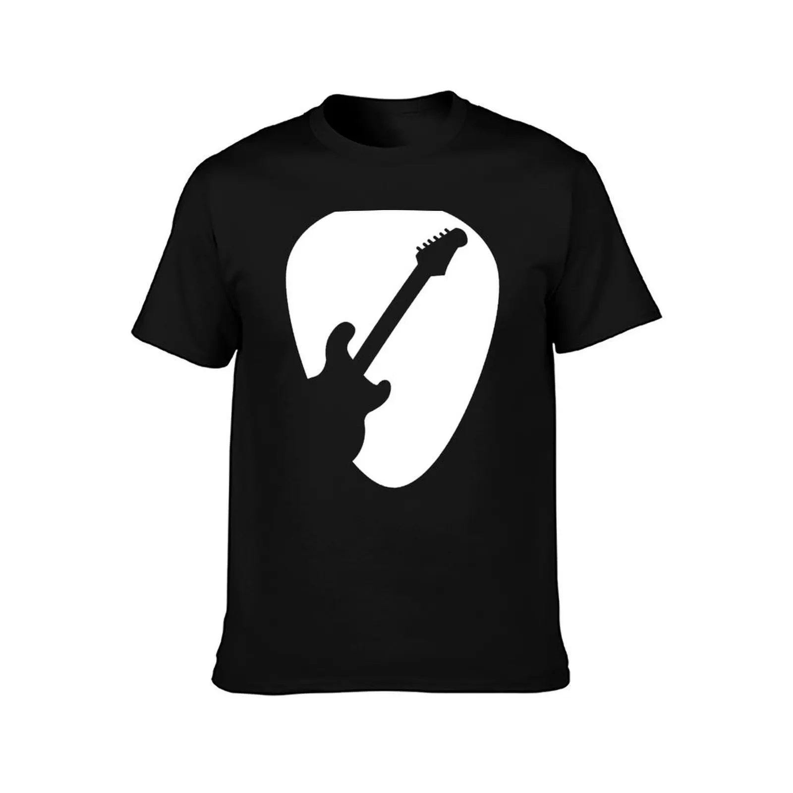 Electric Guitar Pick T Shirt T-Shirt Summer Casual Cotton Tee, Unisex Men Women