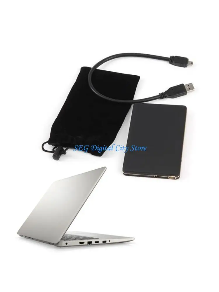 

U75B Portable USB to WD5000 Hard Drive Case Fast File Transfer