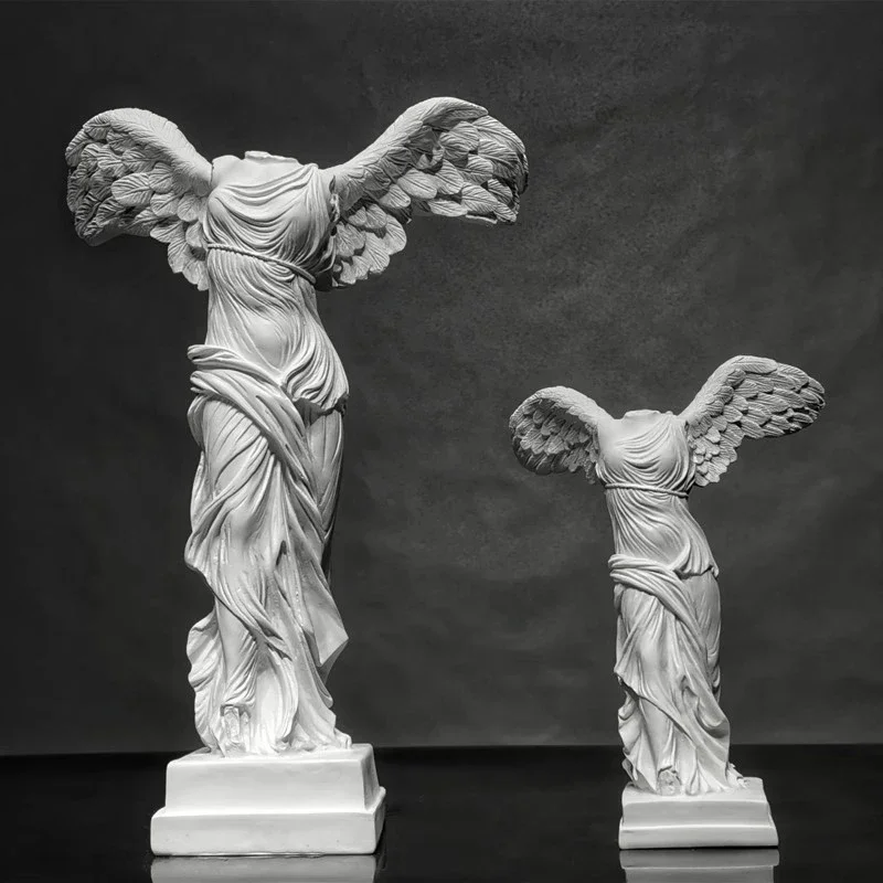 Victory Muse plaster statue ornament artwork modern minimalist home decoration office creative retro statue