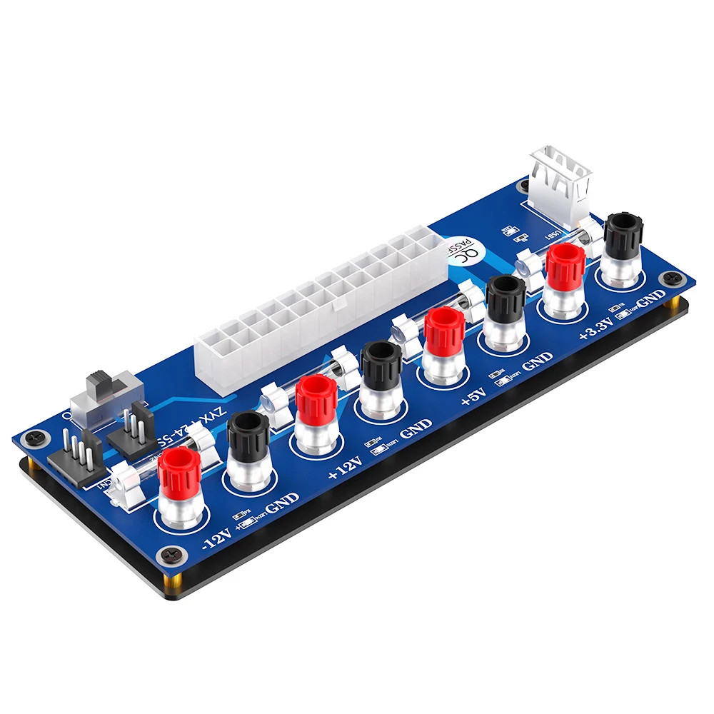 XH-M229 Desktop Chassis Power Supply ATX Adapter Board Takeout Board Outlet Module Power Supply Output Terminal Module