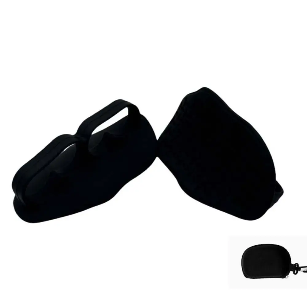 

1 Pair Double Hole Fitness Palm Power Pad Thicken Anti-slip Grip Strength Trainer with Sorage Bag Ergonomic Training Hand Guard