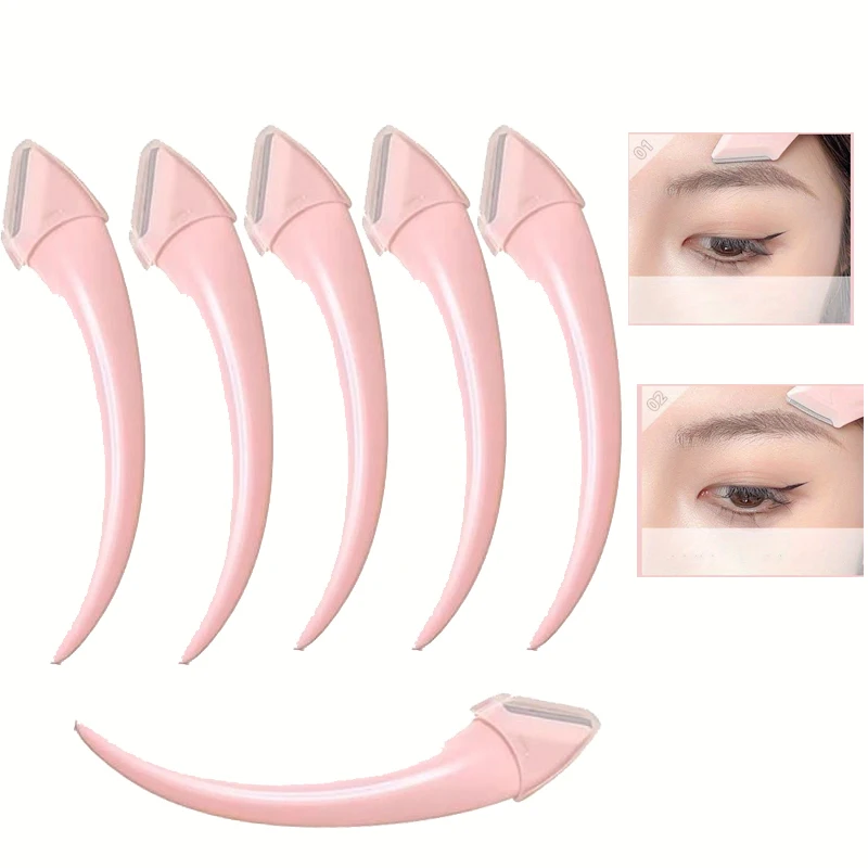 Precision Eyebrow Razor for Women - Meniscus & Slant Blade, Safe for Facial Hair Removal Gentle