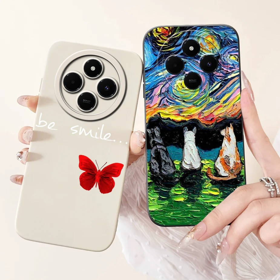 For Xiaomi Poco C75 Case Cute Fashion Cartoon Cover Shockproof Soft TPU Phone Case For Xiaomi Poco C75 PocoC75 Back Cover Bumper