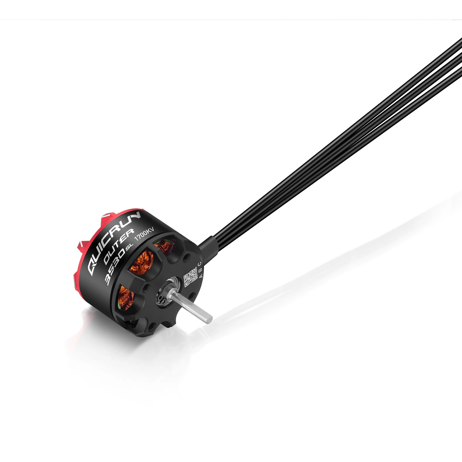 Hobbywing Quicrun WP 10BL80 80A Waterproof ESC Combo 2‑4S Outer 3530SL 1700/2200KV Brushless Motor for 1/10 RC Crawler Car Parts