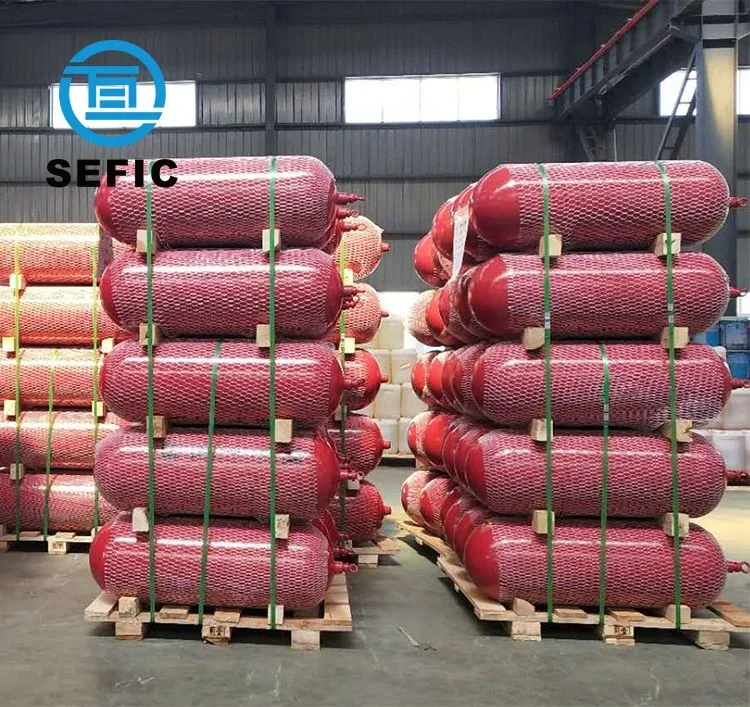 356mm 65L 70L 75L 200Bar  CNG Tank High Pressure CNG Gas Cylinders Steel Car Cng Cylinder For Nigeria Market