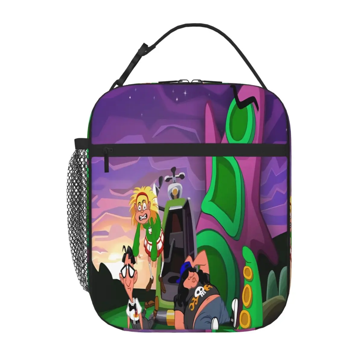 Bestselling Day Of The Tentacle Portable Design Outdoor Lunch Bag School Break Time School Lunch Bag