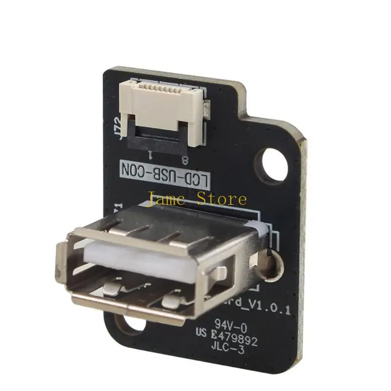 LX0B Compatible USB Port Board For AD5M 3D Printer Easy to Use Not Need Soldering