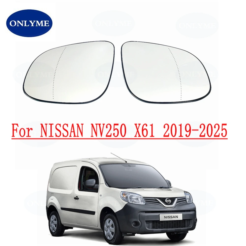 

Car Van Bus Heated Wide Mirror Glass For Nissan NV250 X61 2019 2020 2021 2022 2023 2024 2025