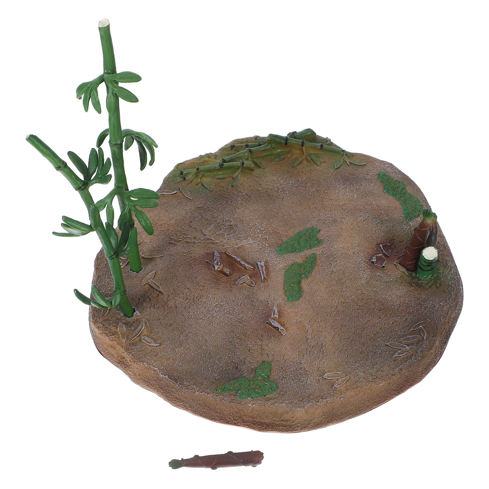 

1Set Simulation Bamboo Sprouts Platform Look Miniature Garden Ornament Easy Pairing for Fairy Garden Bonsai Terrarium