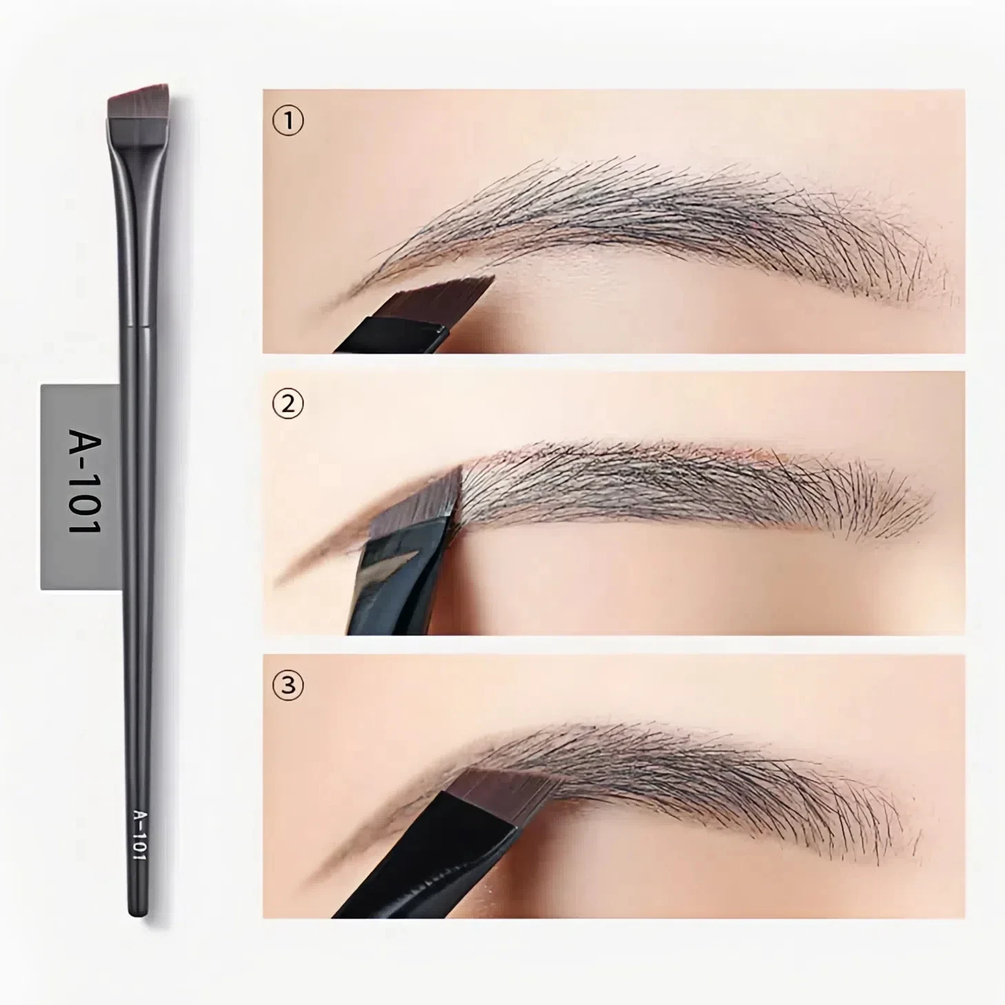 MyDestiny- Angled Thin Eyelimer Brush Blade Makeup Brushes Flat Fine Eyebrow Brush Professional Women Liner Brow Cosmetic Tool