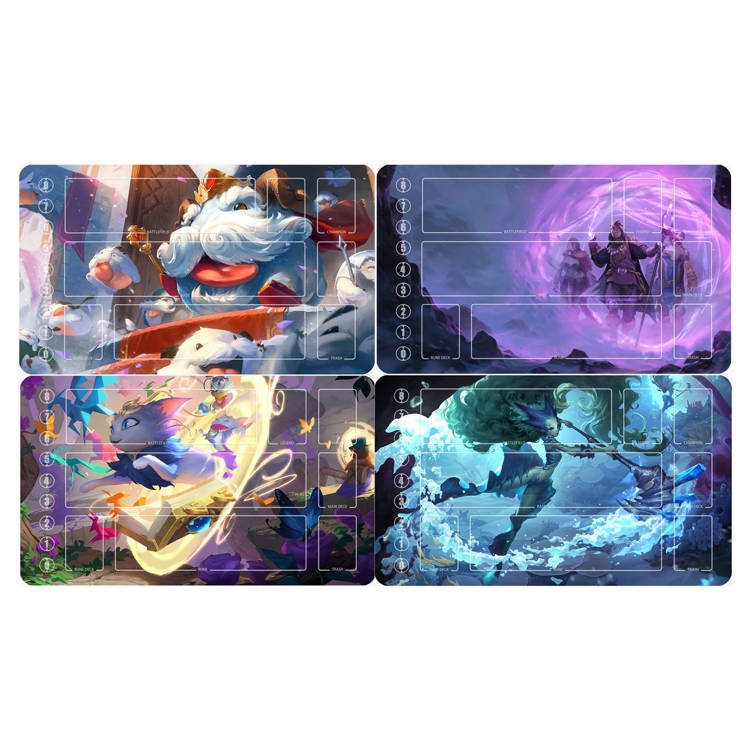 

600X350X2Mm Diy Cartoon Card Battle Mat Tcg Single Player Board Game Card Duel Plate Battle Mat Anime Cards Gift Toys
