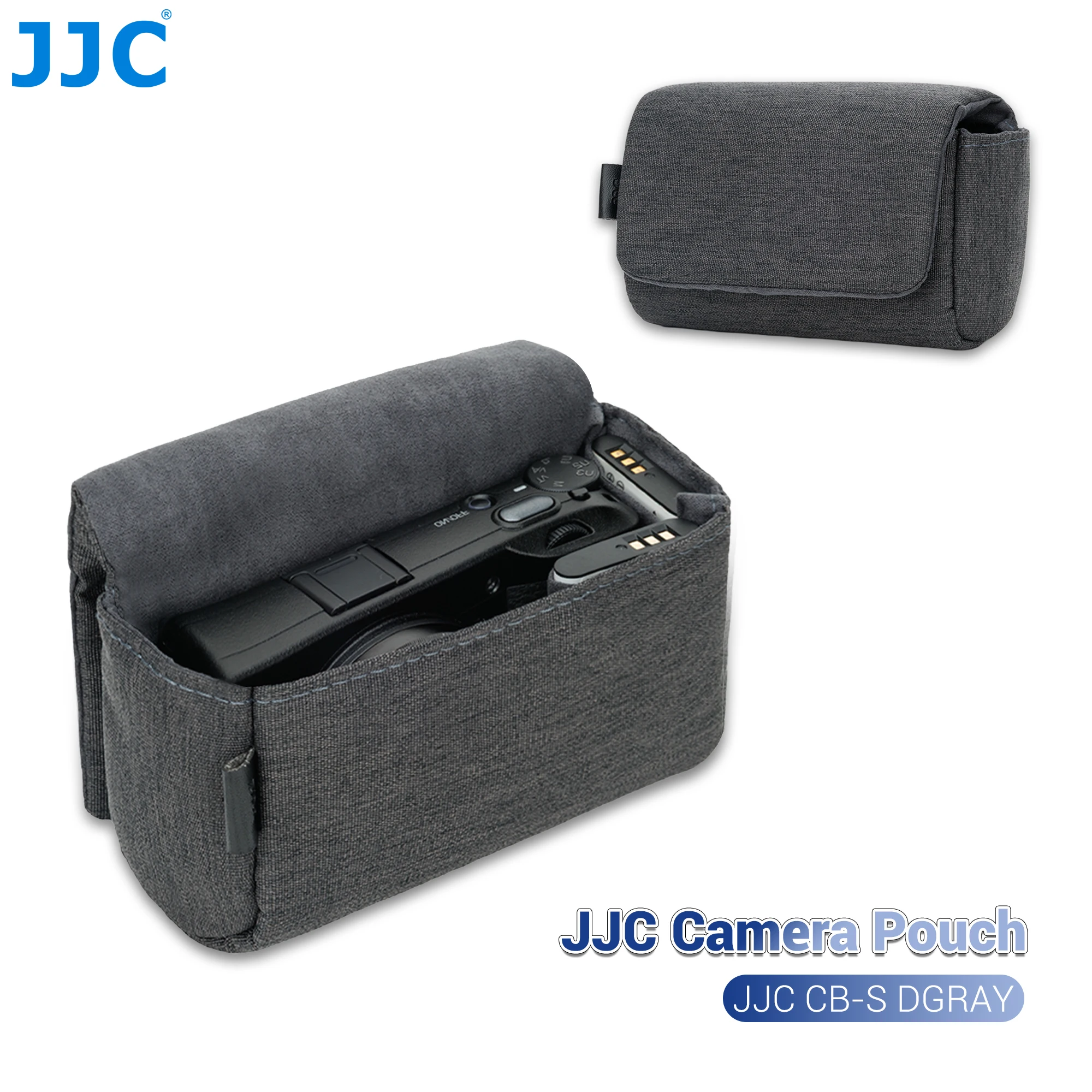 JJC Camera Case Pouch Bag for Canon PowerShot G7 X Mark III Ricoh GR3 GR IV GR4 GRIV Sony RX100III RX100V RX100 Series Case