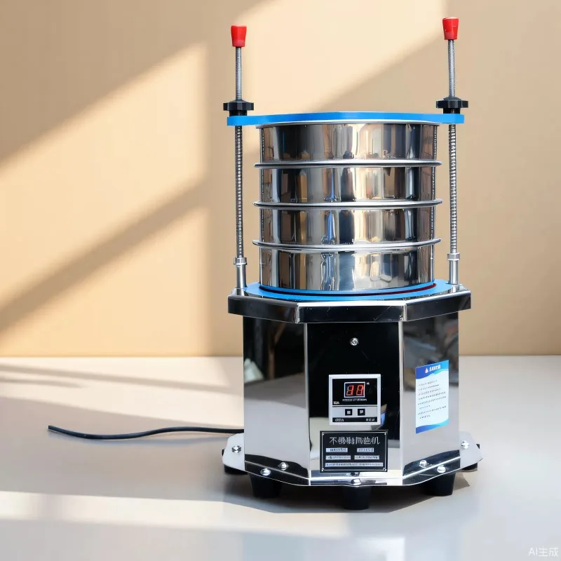 Laboratory Multi-Layer Electric Vibrating Sieve, Precision Shaker for Grain Size Analysis