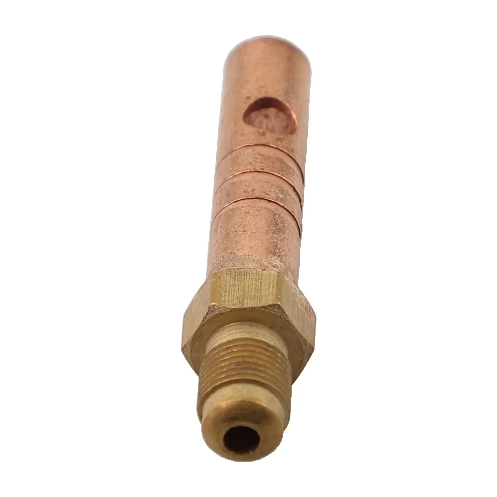 หัวเชื่อมโลหะ8มม. ขั้วต่อ M8X0.75สำหรับหัวเชื่อม P80 TIG ทองแดงหัวเชื่อมหัวอะแดปเตอร์เครื่องมือทหาร