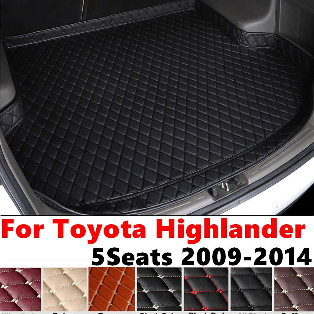 

Коврик багажника для Toyota Highlander, 5 мест, 2014 2013-2012 XPE