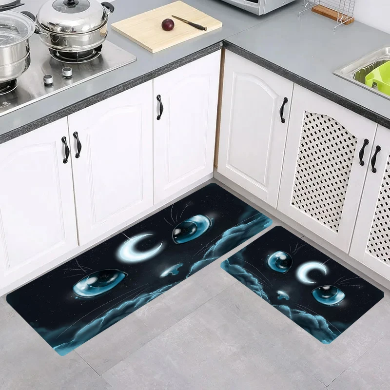 S-Sailor Anime M-Moon Aesthetic Room Decoration Doormat Entrance Door Carpets Foot Mat Kitchen Carpet Home Rugs Balcony Rug Mats