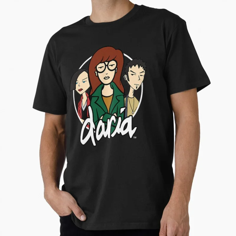 

Boy And Girl And Together 90s Nostalgia cartoon Retro Sick sad world tv shows Gift t shirt Large size Tops 100% cotton Clothes