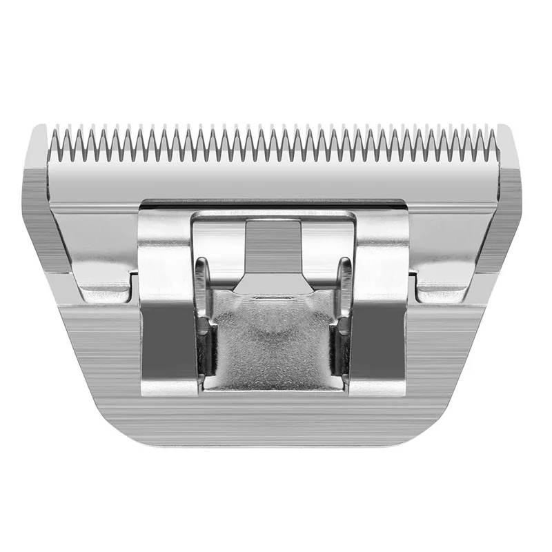 شفرة عريضة على شكل حيوان قابلة للفصل لمعظم ماكينة أنديس/أوستر جولدن، توربو A5، A6/Wahl KM كليبرز للعناية بالحيوانات الأليفة والكلاب والأغنام والخيول والخنازير