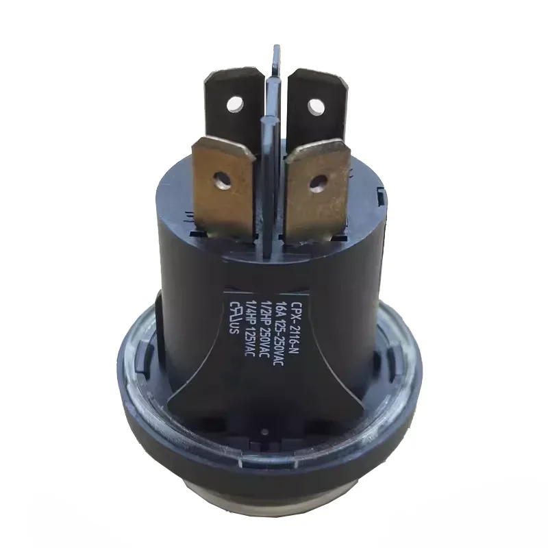 Original CPX-2116-N Dustproof and waterproof pushbutton switch Circular 4PIN self-locking switch 250V16A with light