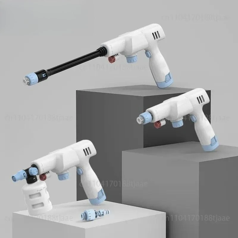 New Wireless Lithium Battery High Voltage Car Wash Machine Household Portable Water Car Motorcycle Air Conditioning