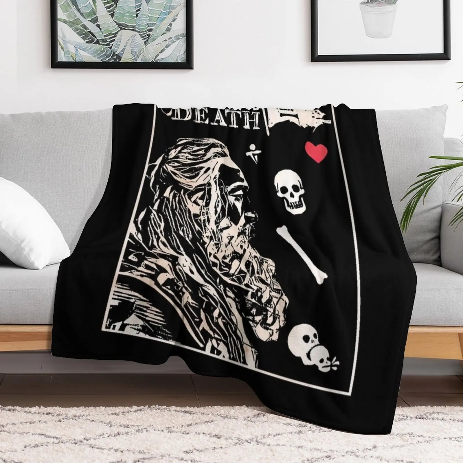 Our Flag Means Death, ofmd, stede bonnet, blackbeard, pirate Throw Blanket Retros Soft Big Multi-Purpose Blankets