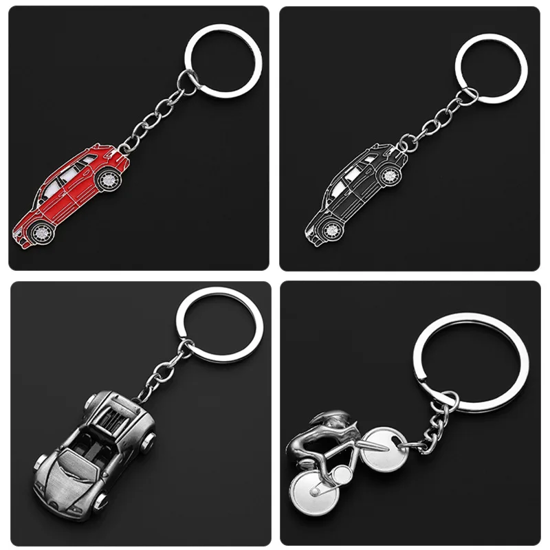 

2024 Cool Motorcycle Keychain, Personalized Creative Gift, Men's and Women's Car Bags, Key Ornaments