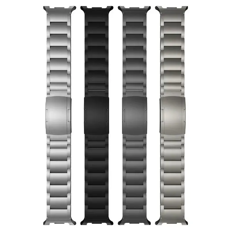 حزام لهاتف سامسونج جالاكسي 8 كلاسيك/8 40 44 ملم جالاكسي الترا 2 تيتانيوم قابل للطي مشبك معصمه لسوار جالاكسي الترا 2/8 40 44 ملم